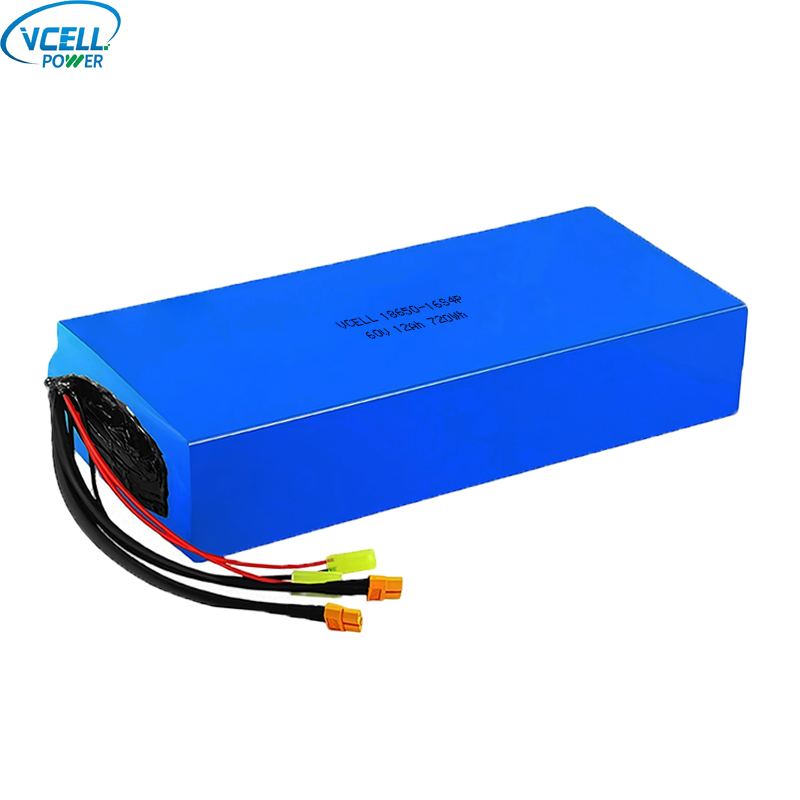 60V 12Ah 18650 lithium-ionbatterijpak