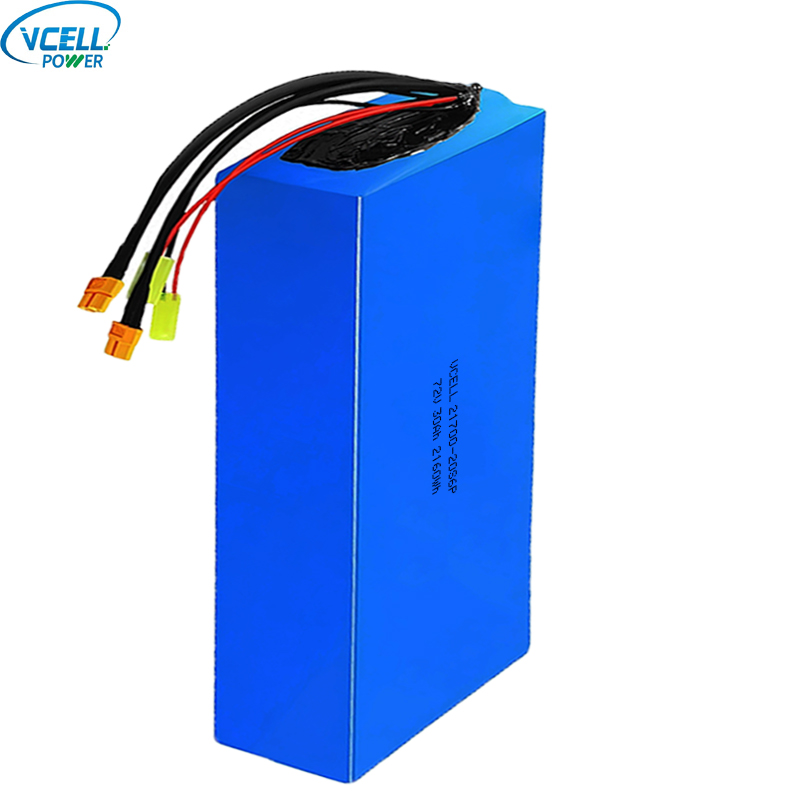 72V 30Ah oplaadbare lithium-ionbatterij
